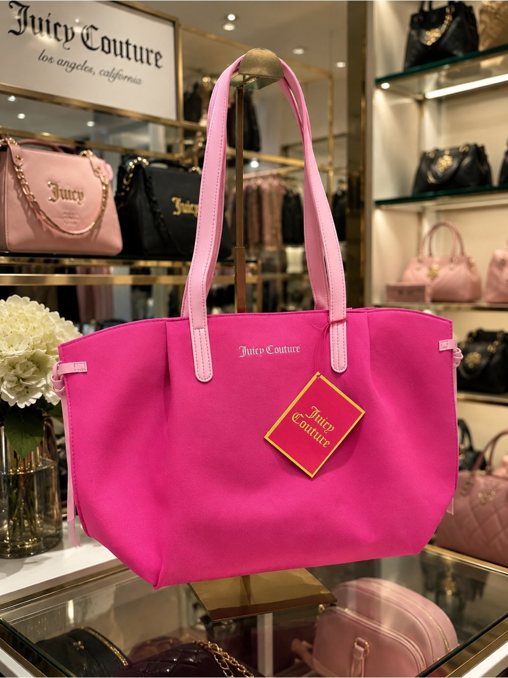 Juicy Couture Pink Tote Bag